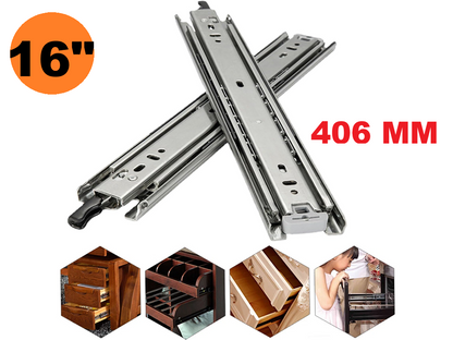 16" Drawer Slides Runner