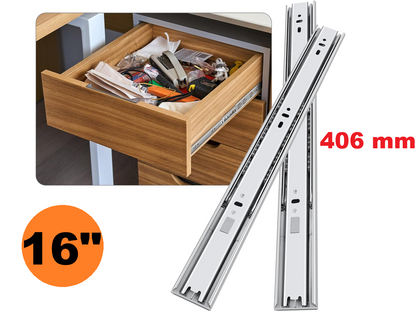 16" Drawer Slides Runner