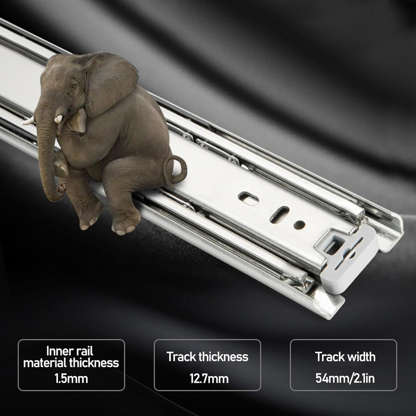 16" Drawer Slides Runner