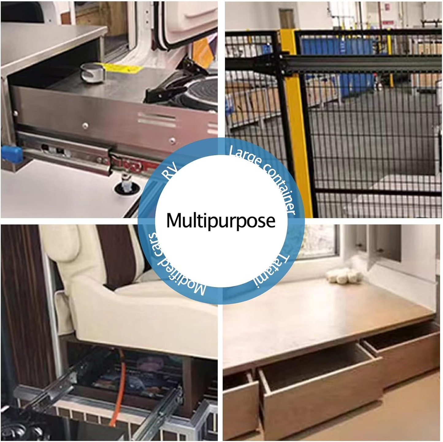 16" Drawer Slides Runner