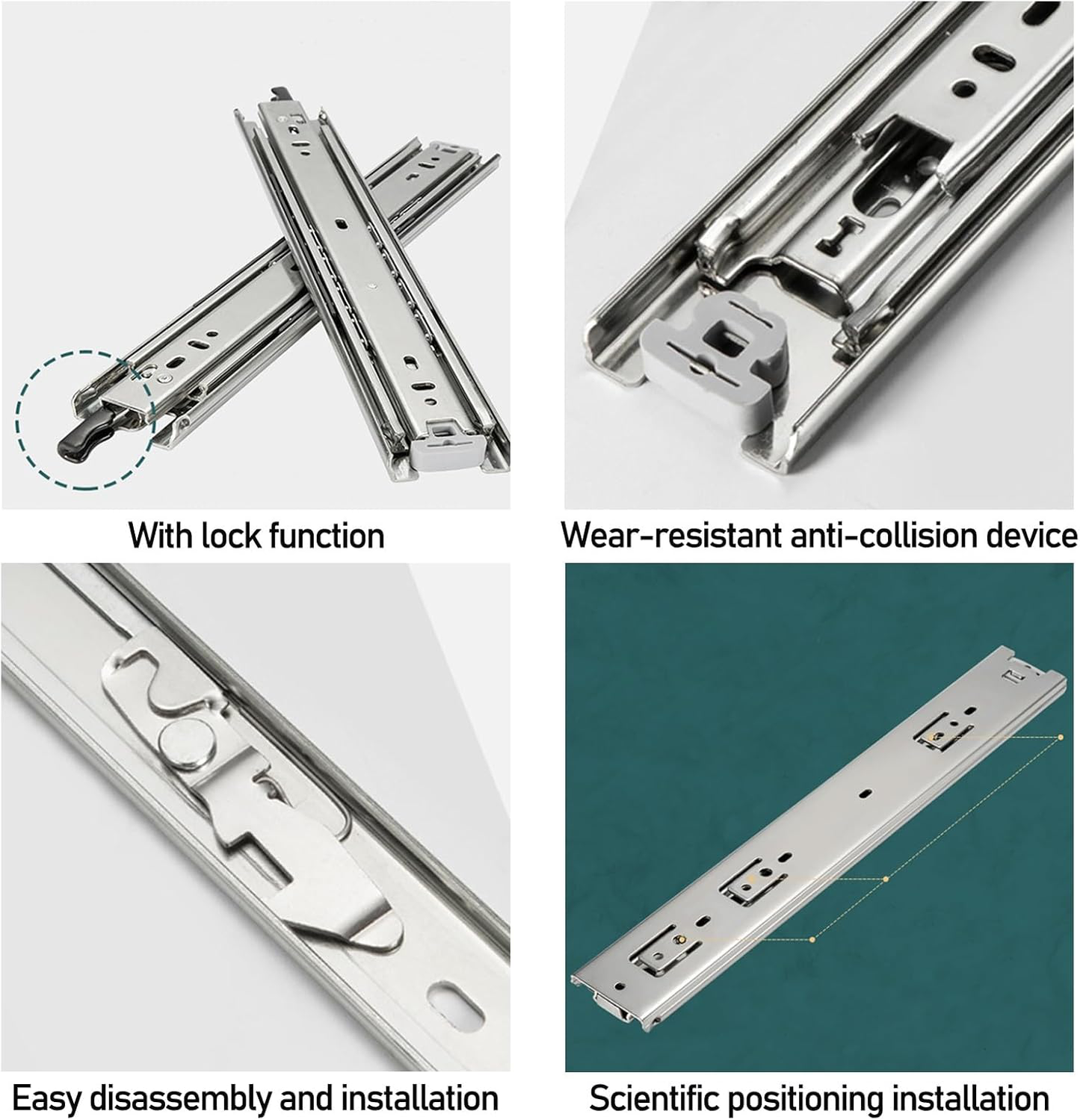 16" Drawer Slides Runner