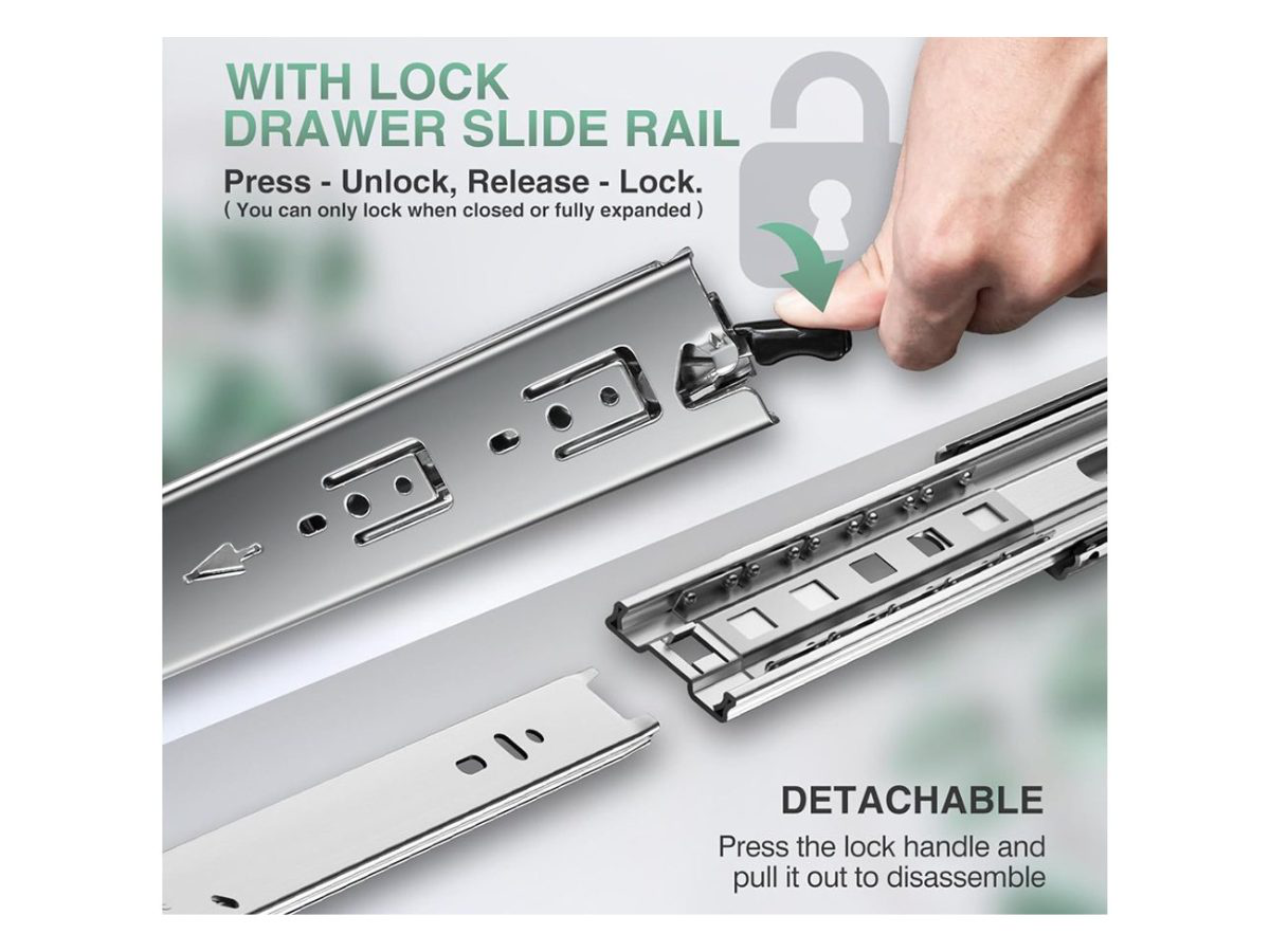 16" Drawer Slides Runner