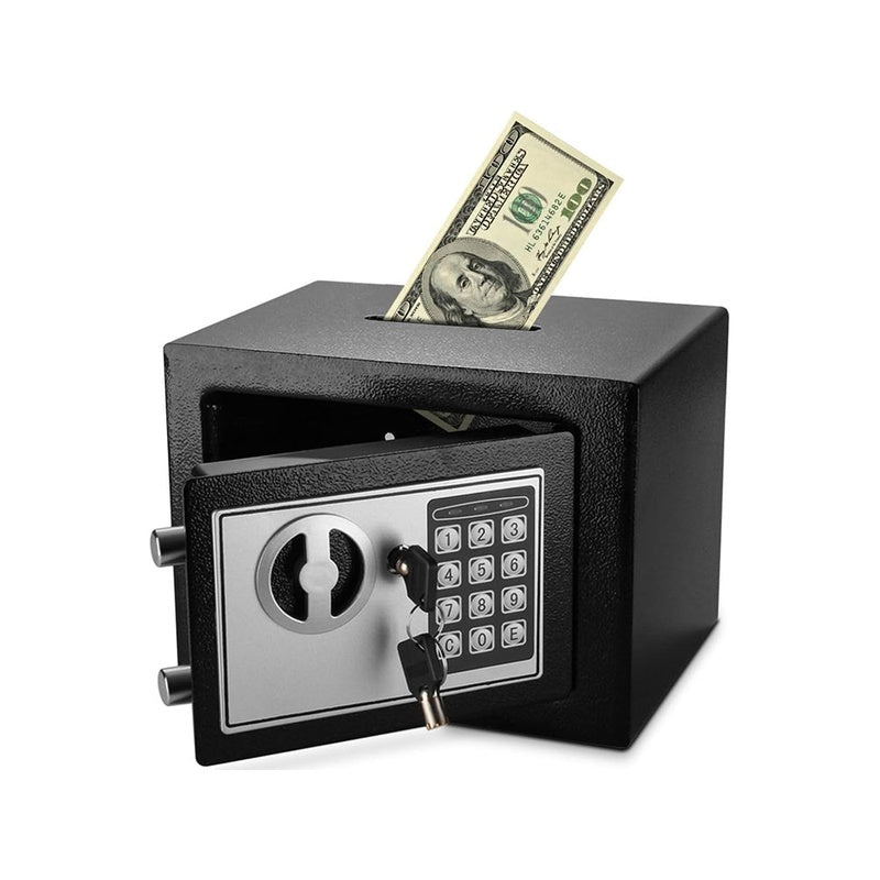 Security Safe Box Digital front view showing keypad and drop slot