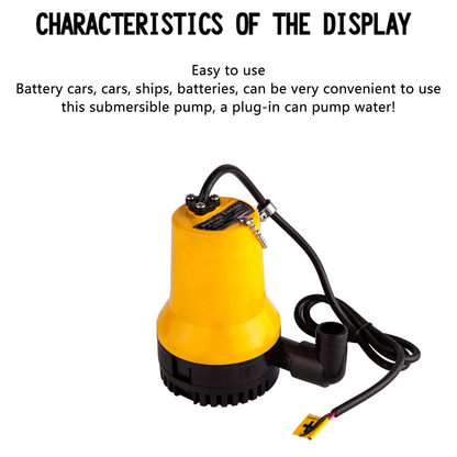 Submersible Water Pump 24V  4500L/H