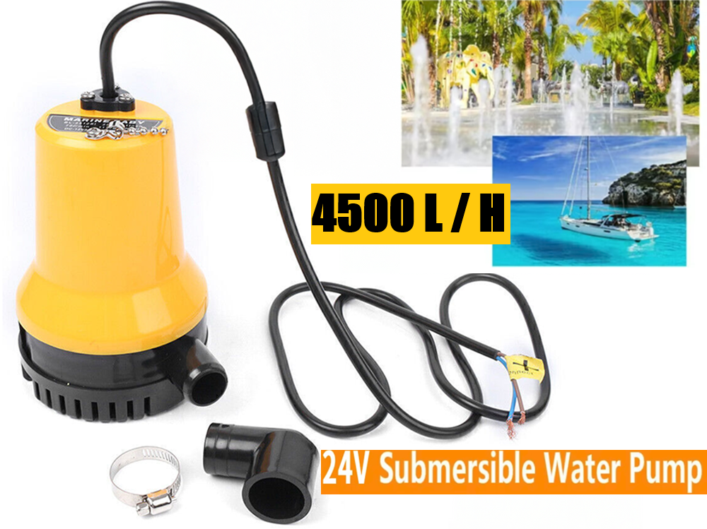 Submersible Water Pump 24V  4500L/H