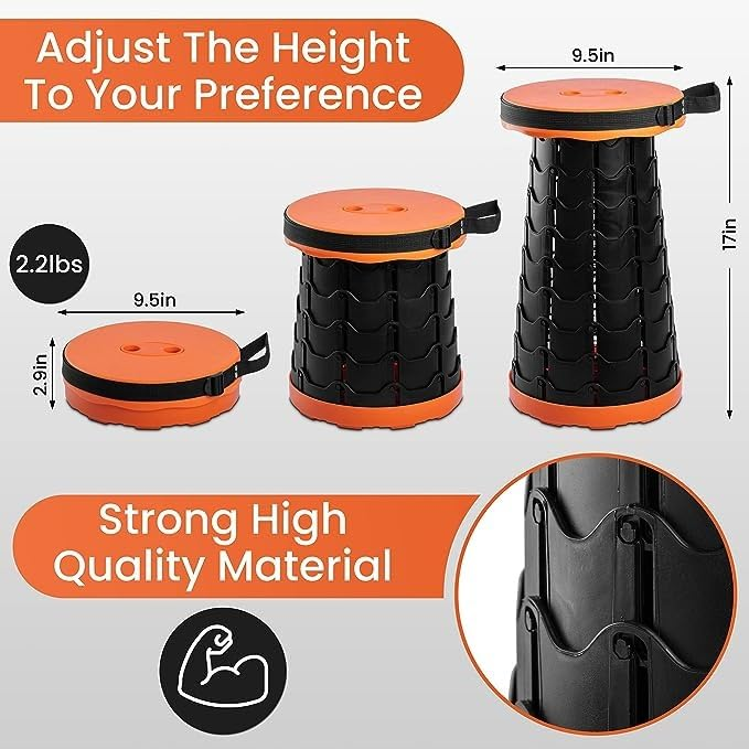 Folding Telescopic Stool