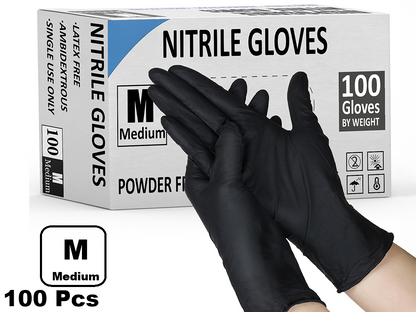 Nitrite Medium Disposable Gloves  100x