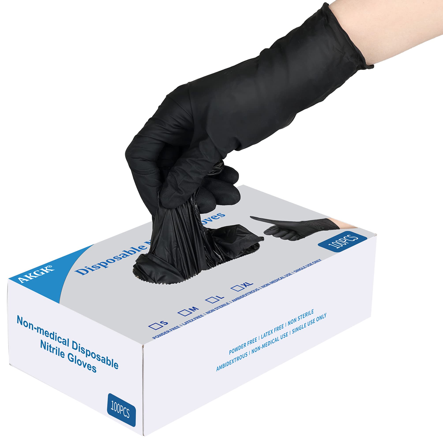 Nitrite Medium Disposable Gloves  100x