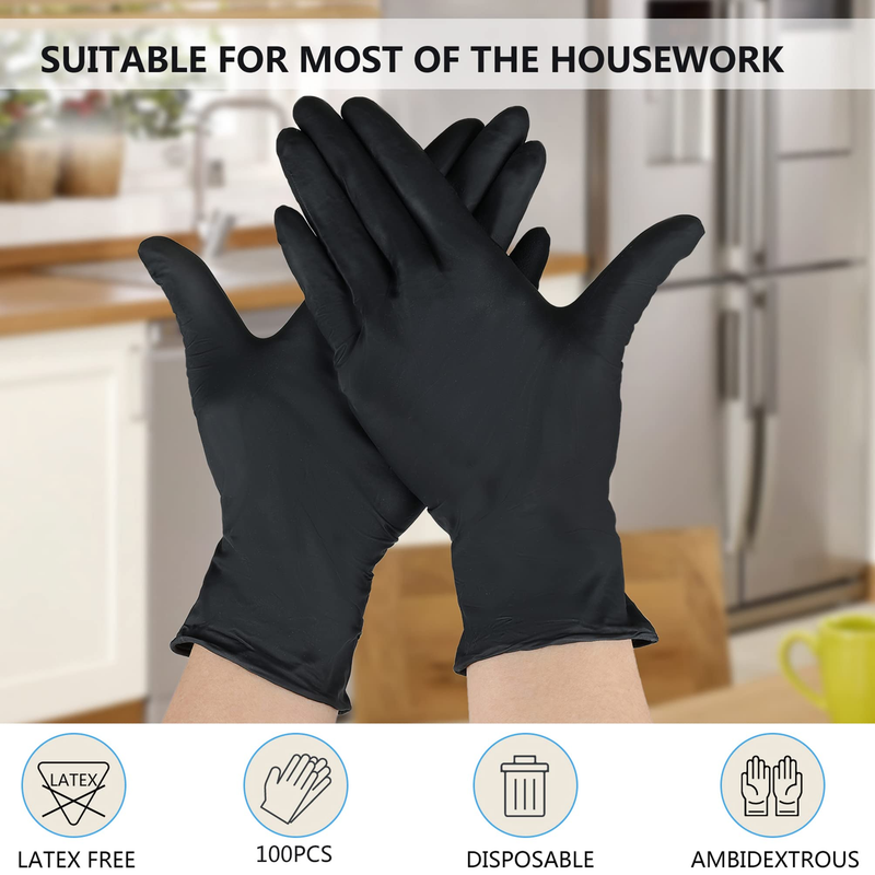 Nitrite Medium Disposable Gloves  100x