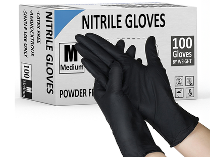 Disposable Nitrile Gloves Blue 100 pcs