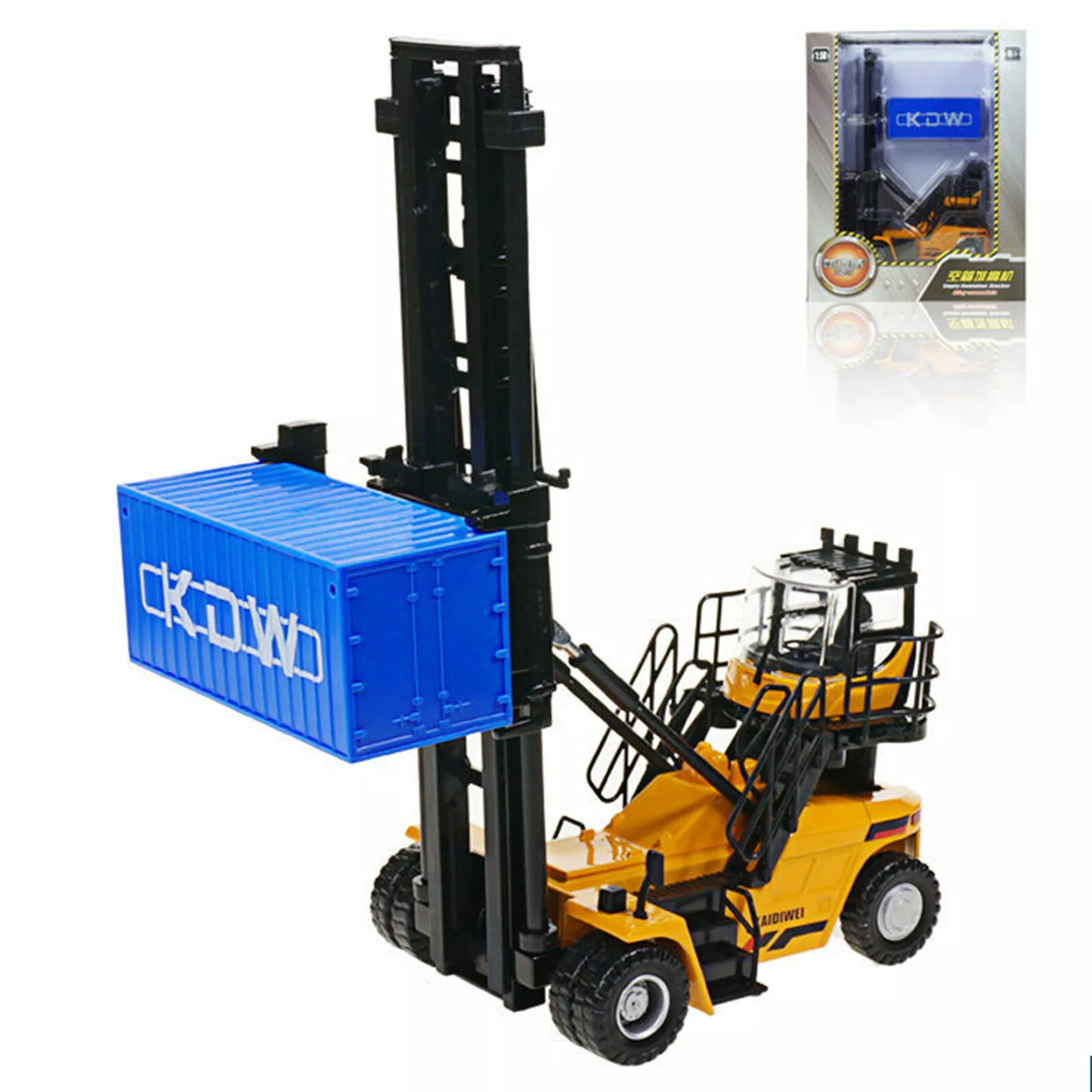 RC Forklift Engineering Vehicle with Container Box