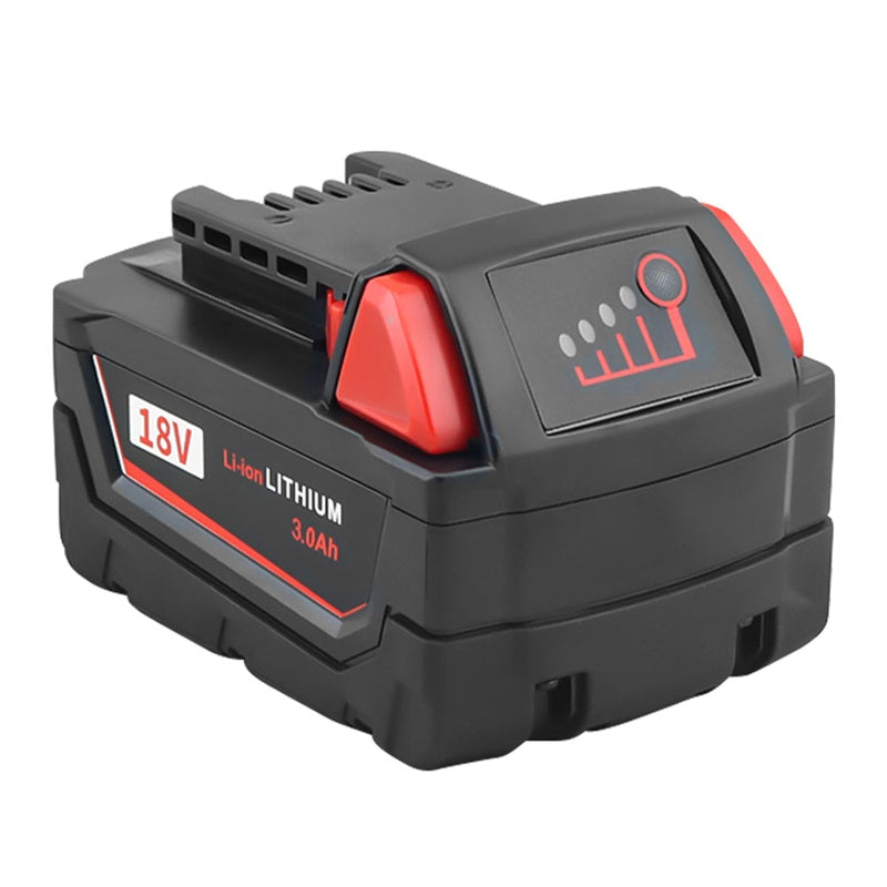 Milwaukee M18 18V 30Ah replacement battery side view