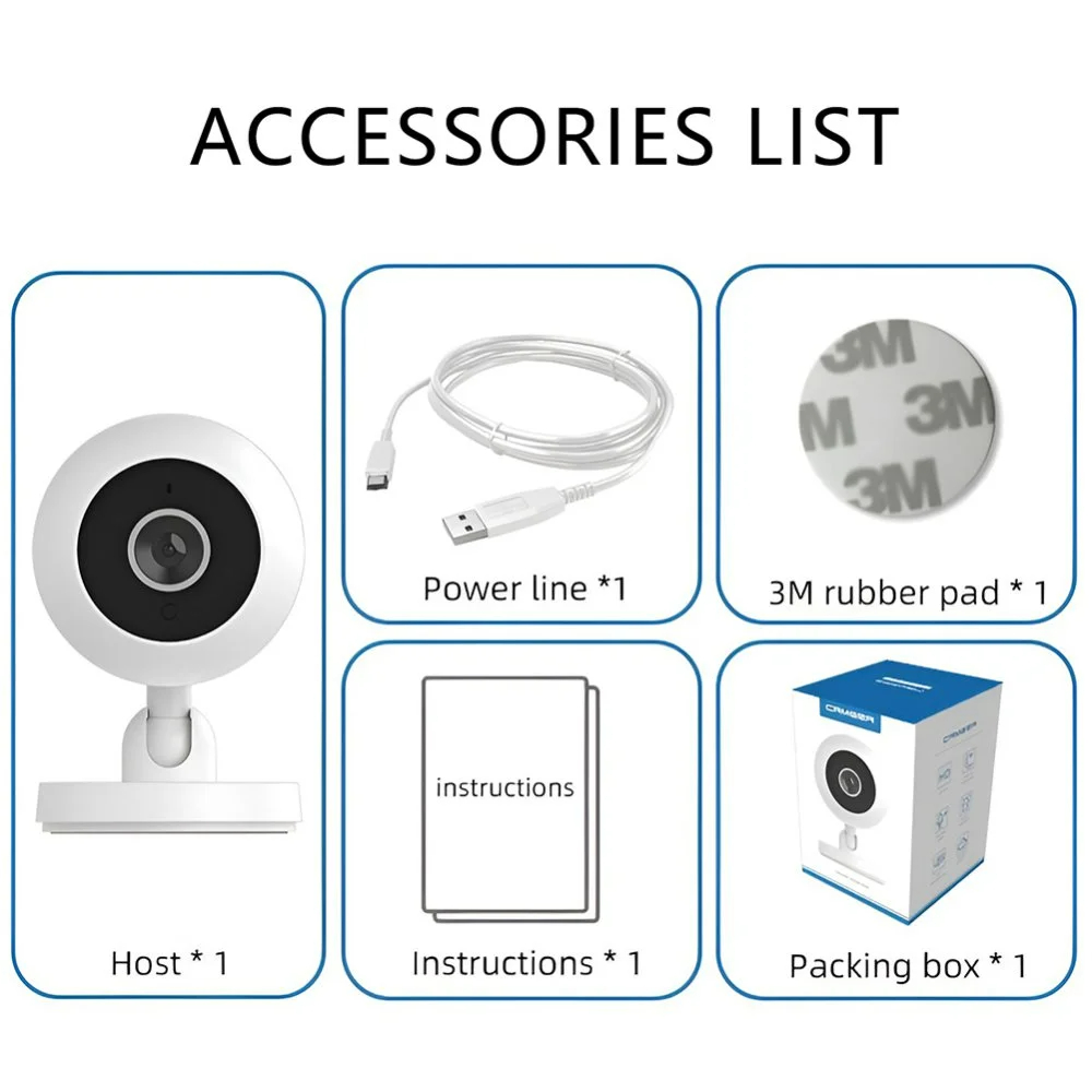WiFi Wireless Security Camera 1080P