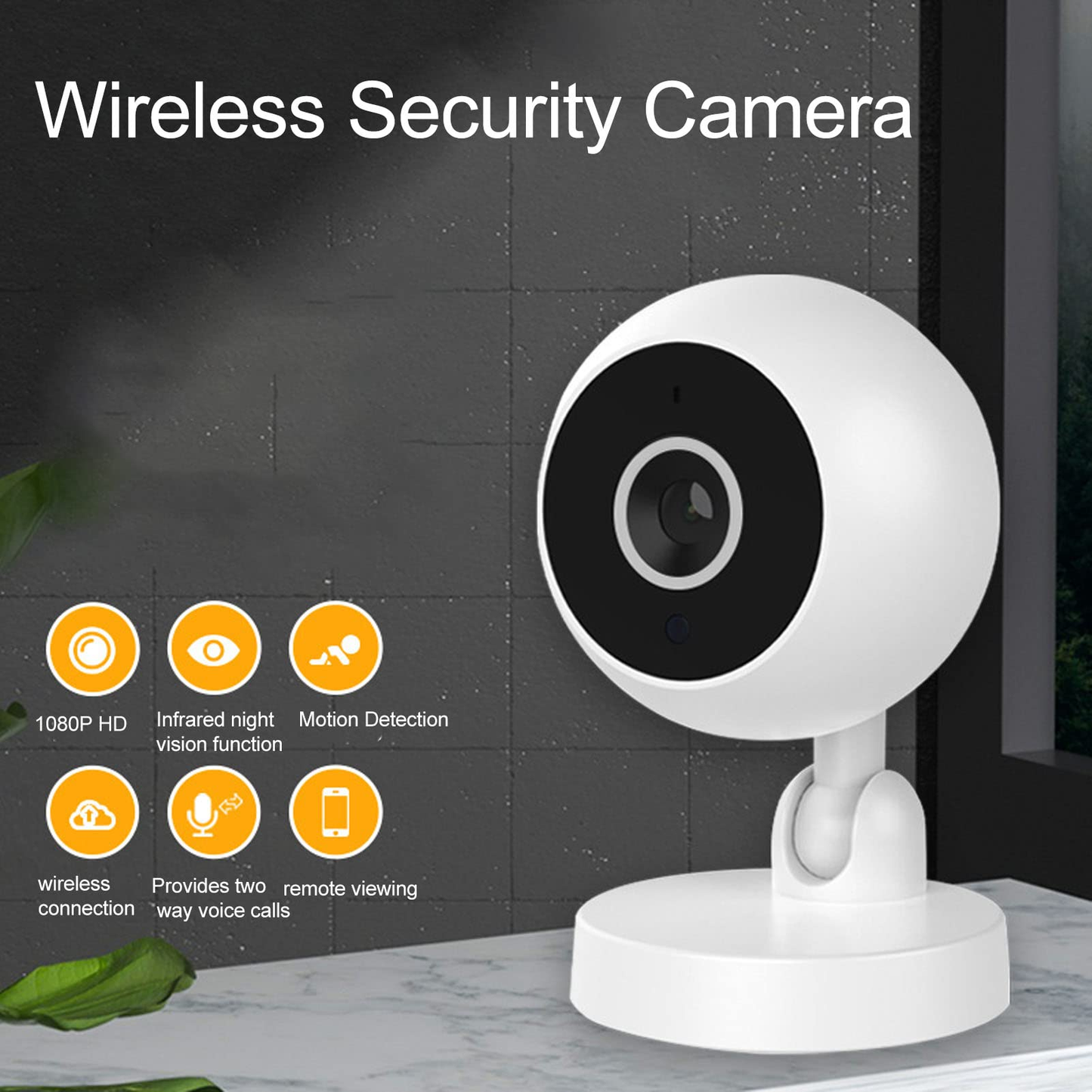 WiFi Wireless Security Camera 1080P