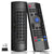 Wireless air mouse remote showing front view with keyboard