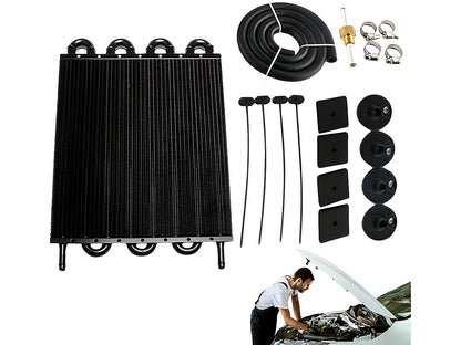Universal 8 Rows Oil Cooler Transmission Radiator
