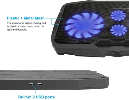 Laptop Cooler Gaming Cooling Pad