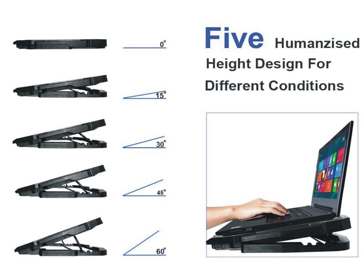 Laptop Cooler Gaming Cooling Pad