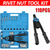 110pcs Rivet Nut Rivnut Tool Kit