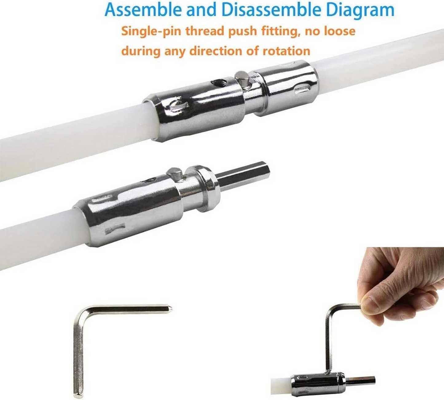 Chimney Cleaning Brush Kit