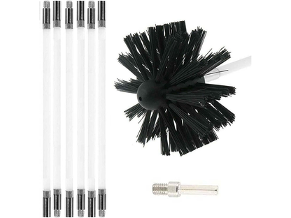 Chimney Cleaning Brush Kit