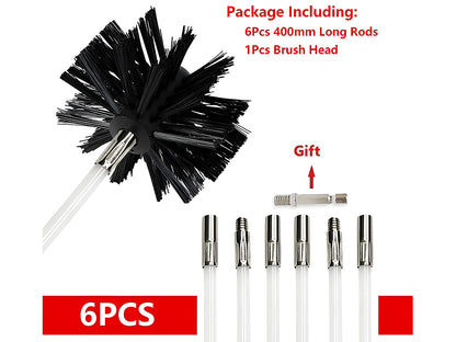 Chimney Cleaning Brush Kit