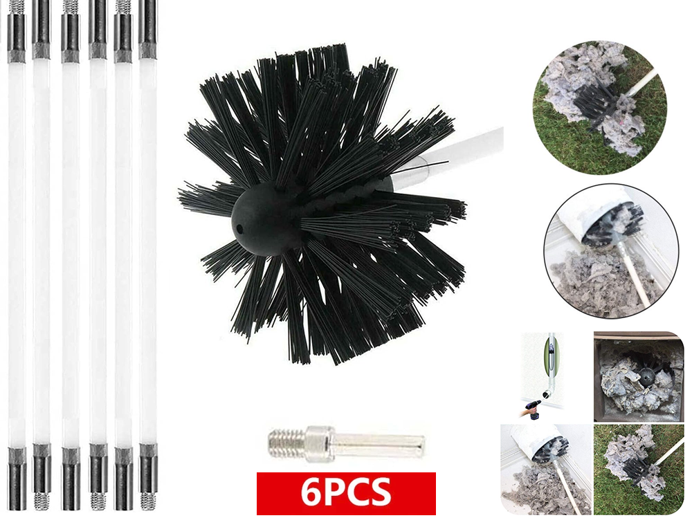 Chimney Cleaning Brush Kit