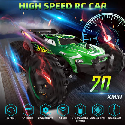 RC Car Remote Control  1:18 Scale