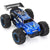 RC car remote control 1 18 scale blue side view