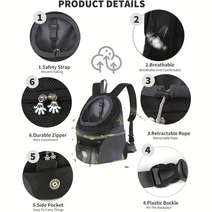 Pet Cat Carrier Backpack Bag