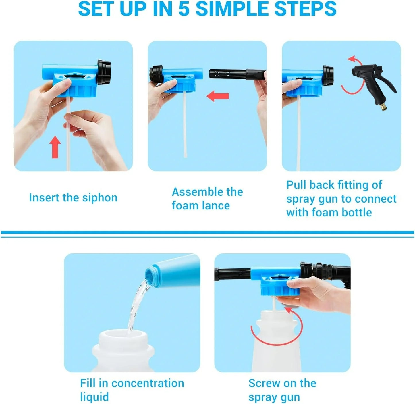 Car Wash Foam Sprayer