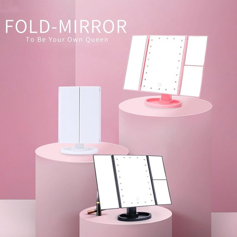 LED Makeup Mirror with Smart Touch Control