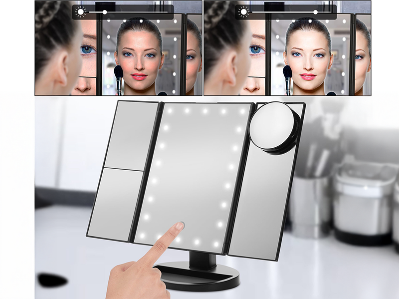 LED Makeup Mirror with Smart Touch Control