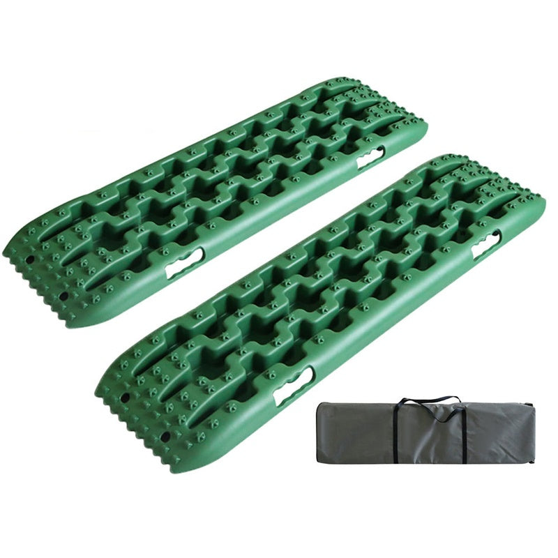 Recovery Track green nylon close-up showing raised spikes