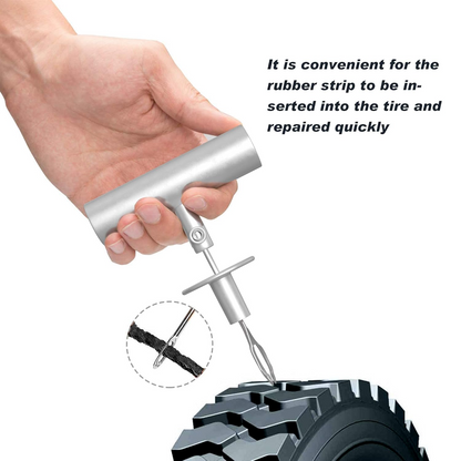 Tyre repair kit packed neatly for roadside emergencies