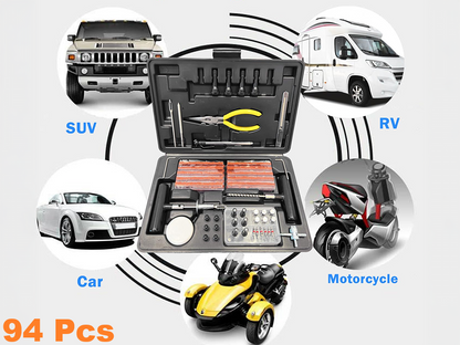Tyre repair kit lubricant bottle for easy puncture repair