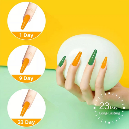 Nail dip powder kit used for long-lasting nail wear