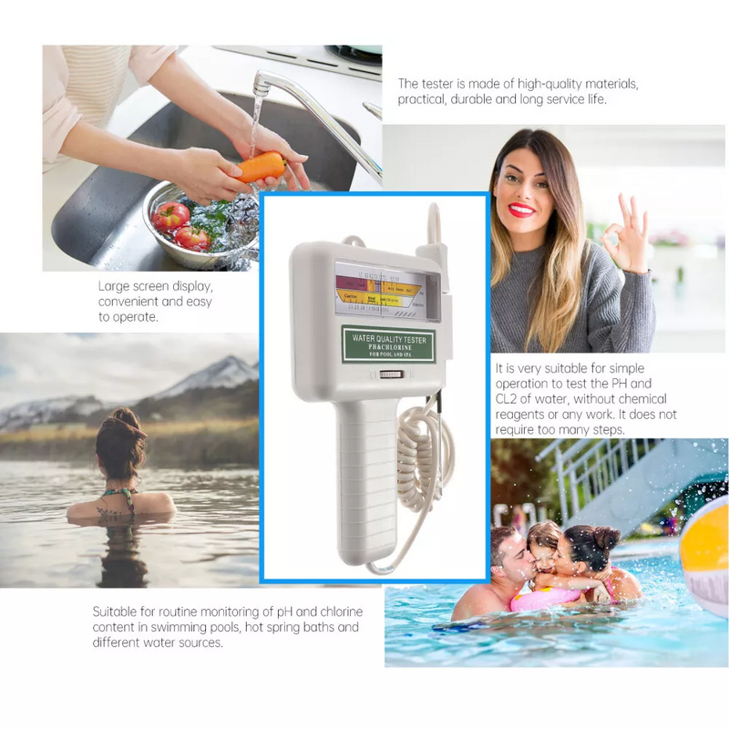 PH Meter Chlorine Tester