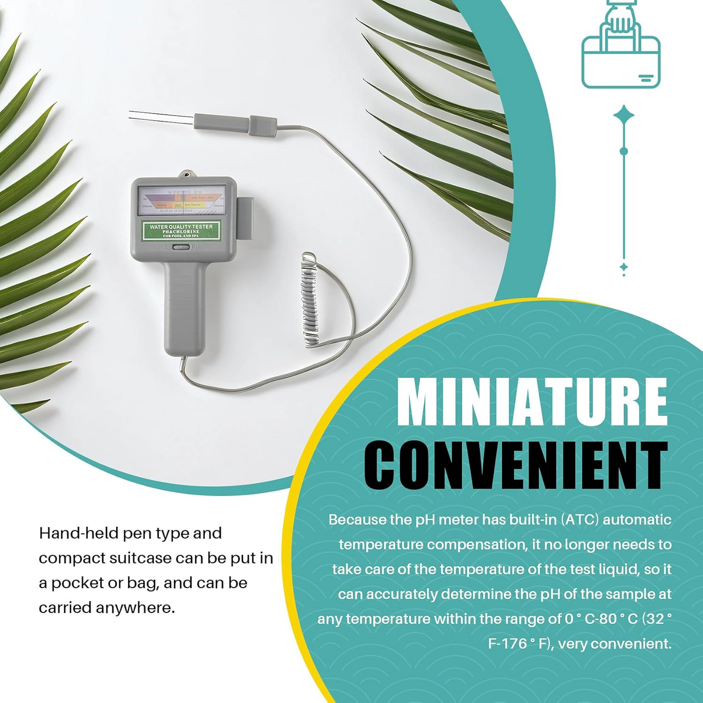 PH Meter Chlorine Tester