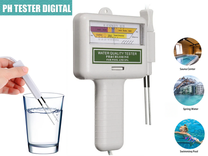 PH Meter Chlorine Tester