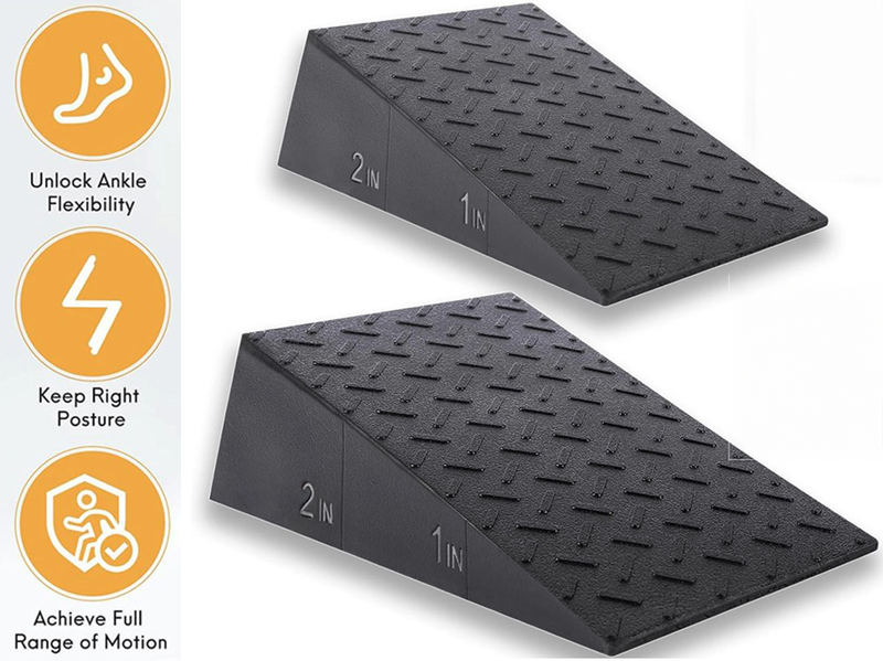 2 Pcs Squat Wedge Heel Ramp
