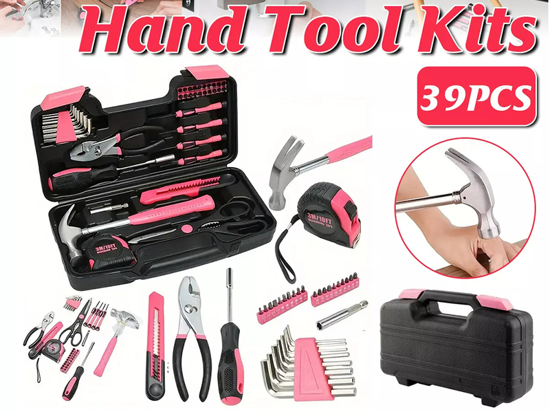 39pcs Hand Tools Set