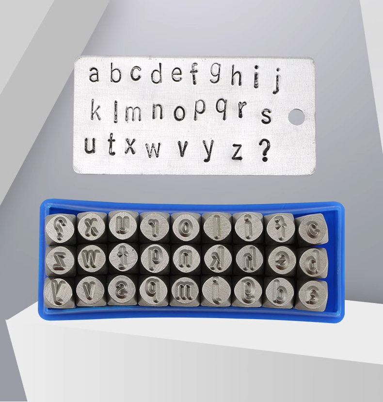 27-Piece Letter Punch Set