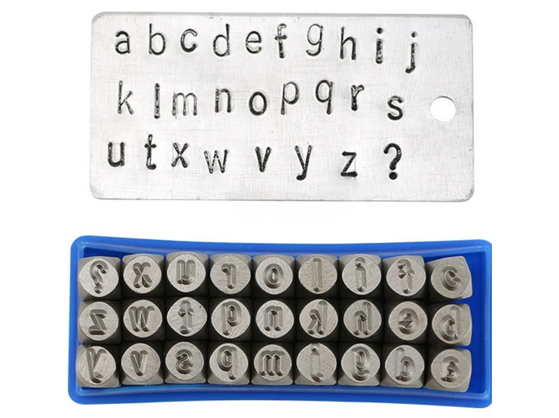 27-Piece Letter Punch Set