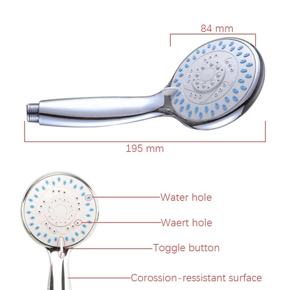 Hand shower set installed in a modern NZ bathroom
