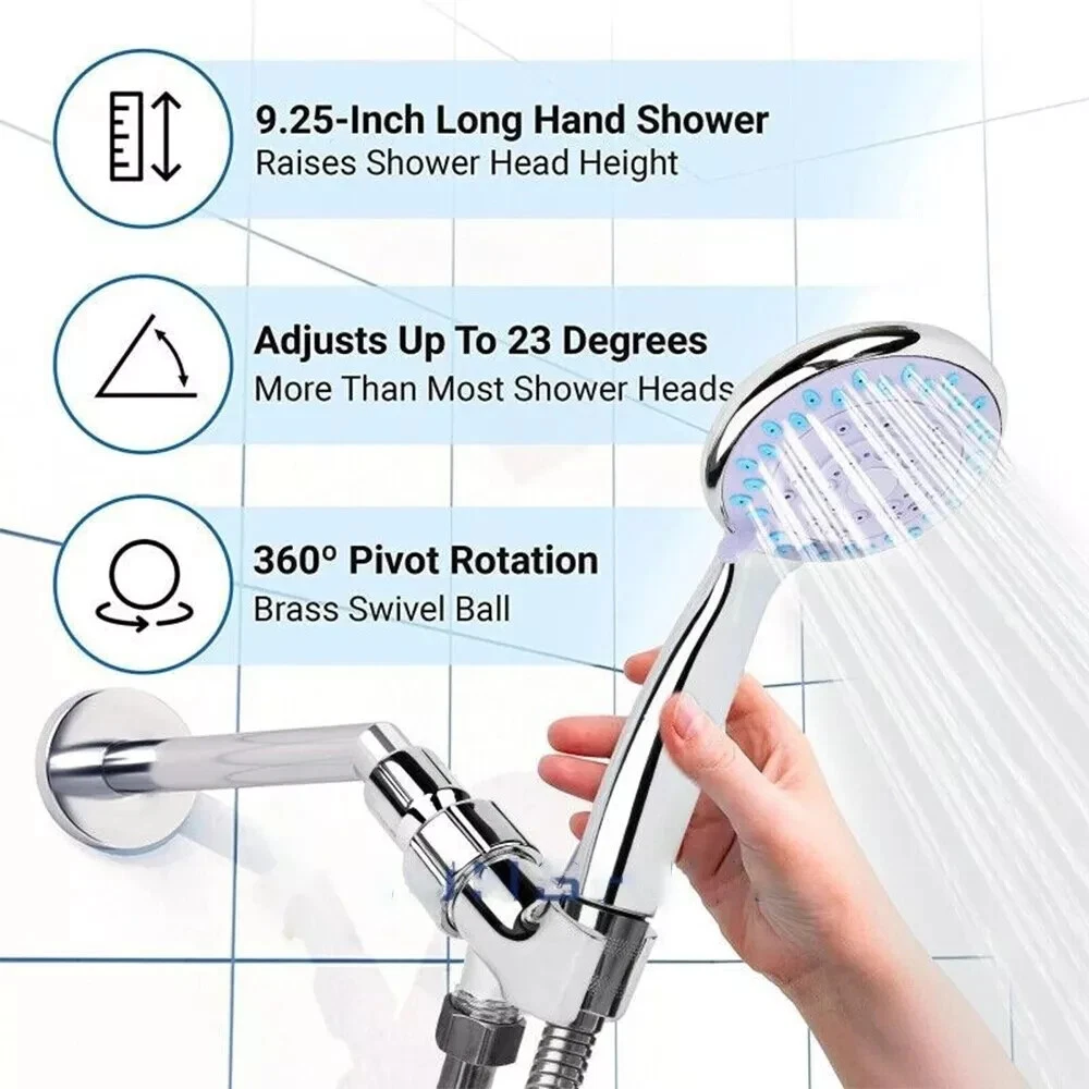 Hand shower set installed in a modern NZ bathroom