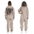 Beekeeping suit XXL front view showing ventilated polycotton material