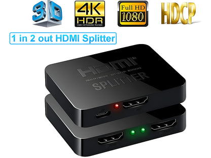 HDMI Splitter 1 in 2 Out