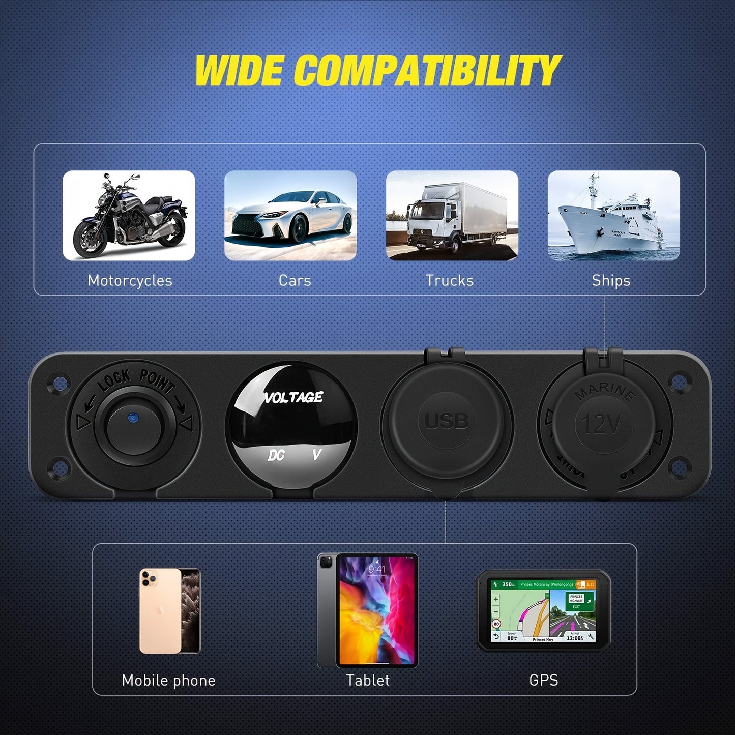 USB Charging Socket 12V/24V