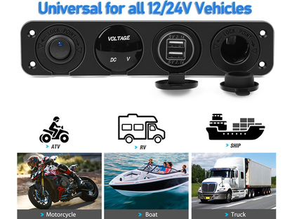 USB Charging Socket 12V/24V